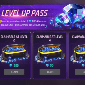 Free Fire Level Up Pass BD