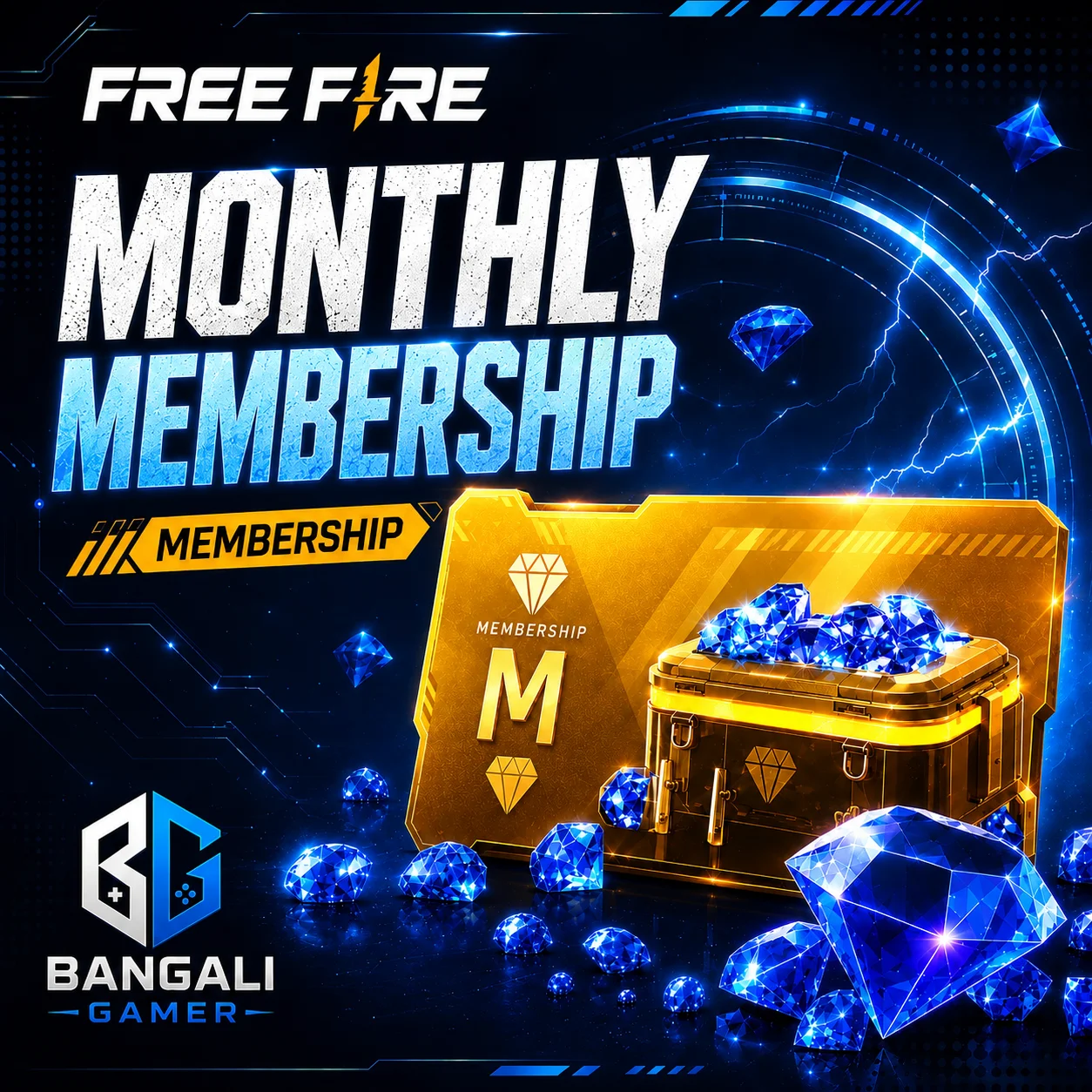 Free Fire Monthly Membership BD
