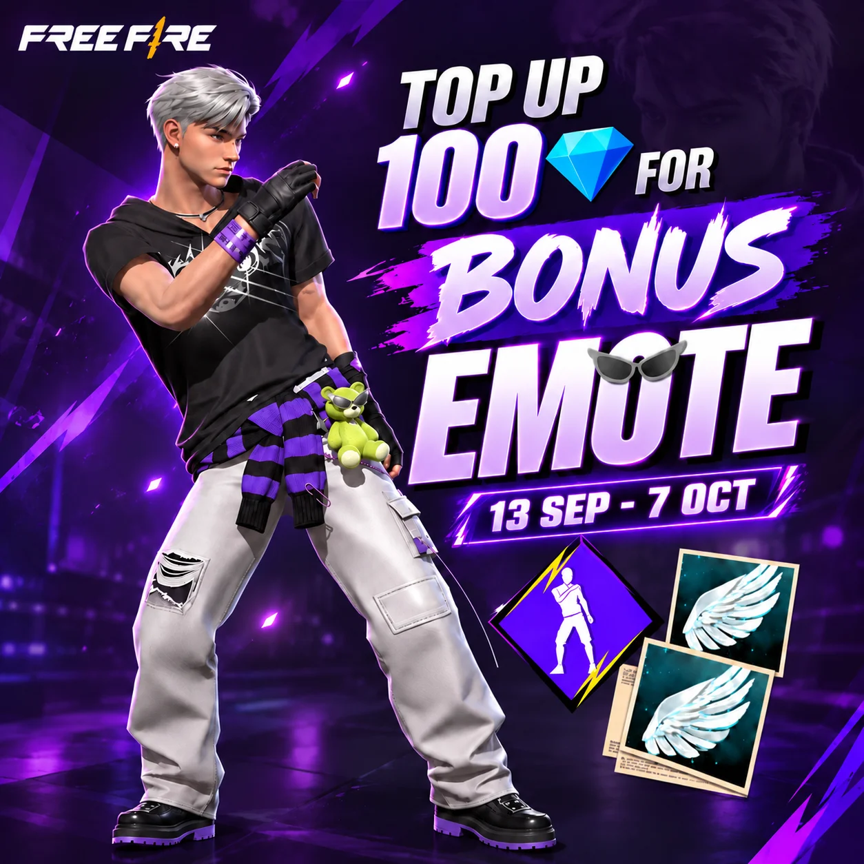 Free Fire Top Up Event