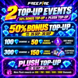 Free Fire Top Up Event